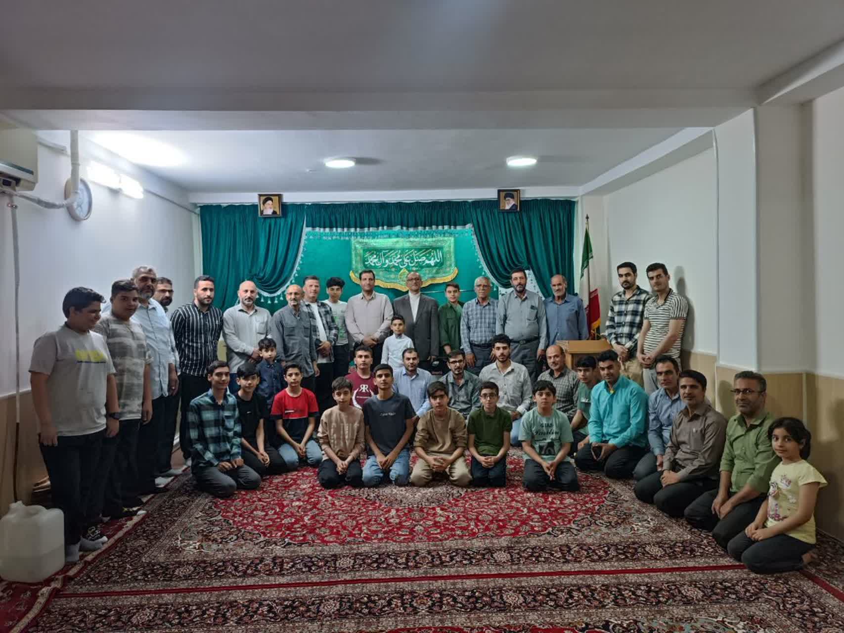 حضور استاد ملازاده در مجمع قاریان اشتهارد