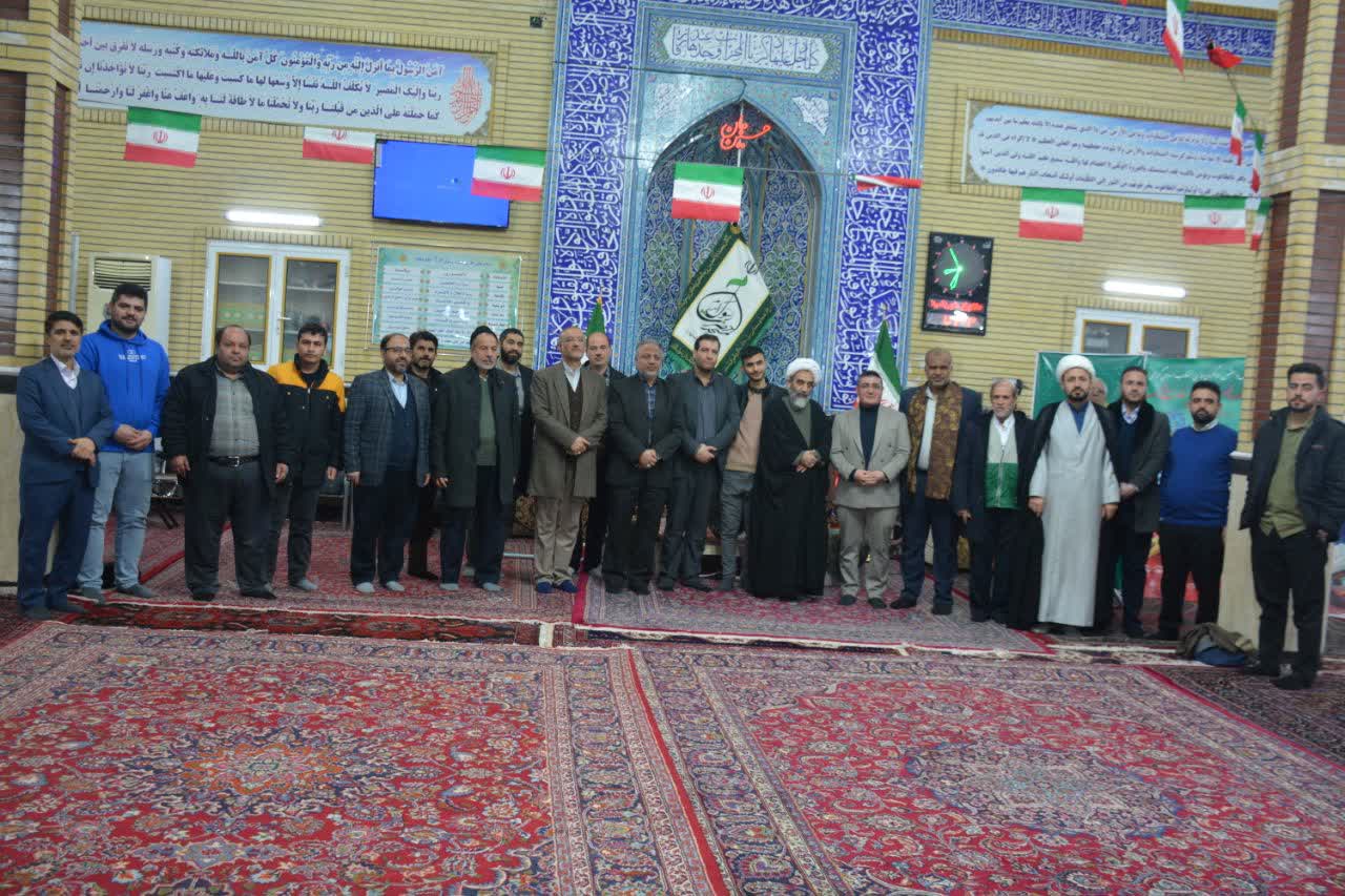 کاروان قرآنی فجر انقلاب استان البرز به ایستگاه اشتهارد رسید